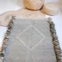 Other caperts - Moroccan Small Kilim Rug - Diamond Pattern Flatweave #2 - TASHKA RUGS