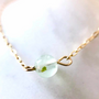 Jewelry - Necklace 40/42 cm Prehnite - GIVE ME HAPPINESS