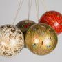 Guirlandes et boules de Noël - DÉCORATION DE NOËL EN PAPIER MÂCHÉ - FAIT À LA MAIN AVEC AMOUR ET SOIN - PECHAAN