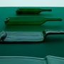 Glass - funew tray M green - KIMOTO GLASS TOKYO