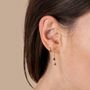 Jewelry - Back of earrings - raw diamond - YAY PARIS
