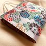 Leather goods - Embroidery original pattern mask and case  - WABI WORLD