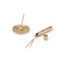 Decorative objects - Incense Burner Set brass/tin - Round - with incense sticks - NOUSAKU