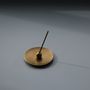 Decorative objects - Incense Burner Set brass/tin - Round - with incense sticks - NOUSAKU