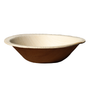 Bowls - Set of 10 small bowls made of palm trees leaves ( Diam 13cm) - ARECABIO