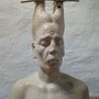 Sculptures, statuettes et miniatures - Sculpture Homme Echelle - FRENCH ARTS FACTORY