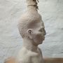 Sculptures, statuettes and miniatures - Homme Echelle Sculpture - FRENCH ARTS FACTORY