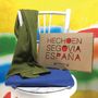 Scarves - Scarf 100% Merino Wool olive green. - MONTÓN DE TRIGO MONTÓN DE PAJA