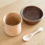 Childcare  accessories - KINOKO - baby dishes set - wooden - bowl - cup - spoon - SUNAOLAB.