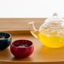 Art glass - tsubomi bowl S - HYAKUSHIKI