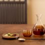 Art glass - Warin sake glass (round) - HYAKUSHIKI