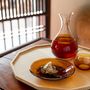 Art glass - Warin sake glass (round) - HYAKUSHIKI