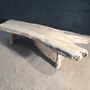 Office seating - driftwood bench - DECO-NATURE