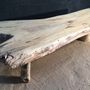 Office seating - driftwood bench - DECO-NATURE