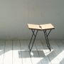 Deck chairs - Solid Stool - wooden stool - METROCS