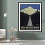 Poster - POSTER VERS LE MONT BLANC GEO DORIVAL AVAILABLE IN 2 FORMATS - BILLPOSTERS