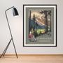 Poster - POSTER LE MONT BLANC CHAMONIX ROGER BRODERS AVAILABLE IN 2 FORMATS - BILLPOSTERS