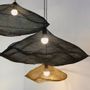 Hanging lights - NUAGE black metal suspension 80cm diameter - FLOATING HOUSE COLLECTION