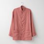 Homewear - Kyo Wazarashi Mensya Herbal-Dyed Gauze Pajamas  - DAITOU SHINGU