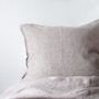 Bed linens - Ecorce Pillowcase - Washed Linen 65 x 65 cm - CONSTELLE HOME