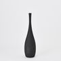 Vases - LINEA Ash Black Medio - MUGEN MUSOU BY IWATA