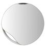 Mirrors - Mirror PUDDLE | oak wood, black or white, ∅ 50 cm - NAMUOS