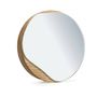 Miroirs - Miroir de table PUDDLE | bois de chêne ou noir - NAMUOS