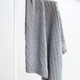 Decorative objects - "Lesied" model Merino Wool Blanket  - LINOO