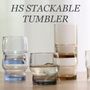 Glass - Japanese "HS" Stackable & Toughened  tumbler over 50 years of history. - TOYO-SASAKI GLASS