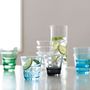 Glass - Stackable glass tumbler "SPASH" for everyday use, made in Japan - TOYO-SASAKI GLASS