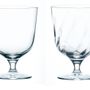 Verres - « SUNFARE » à rayures uniques et diagonales, du Japon - TOYO-SASAKI GLASS