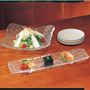 Plats et saladiers - Plaque en verre « SEIRO » japonaise de haute qualité fabriquée à la main, surface cahoteuse - TOYO-SASAKI GLASS