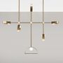 Decorative objects - SPHERE AND CUT CIRCLE – PENDANT LIGHT - SQUARE IN CIRCLE STUDIO