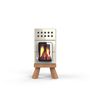 Kitchens furniture - MINI STACK - wood burning stove - LA CASTELLAMONTE