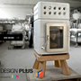 Kitchens furniture - MINI STACK - wood burning stove - LA CASTELLAMONTE