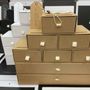 Storage boxes - STORAGE BOX KRAFT RECYCLED PACKAGING  - SHUN SUM GROUP LTD.