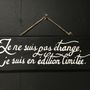 Decorative objects - Wooden Panels with Quotes - JOLY  S COLLECTION