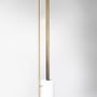 Decorative objects - MARBLE AND WEDGE – FLOOR LAMP - SQUARE IN CIRCLE STUDIO