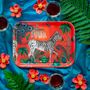 Trays - Lost World Lime - Trays Table mats - Placemat - Coasters - Serving trays - JAMIDA OF SWEDEN