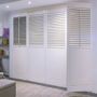 Curtains and window coverings - JASNO SHUTTERS - interior shutter with adjustable blinds in Closet and Dressing Doors - JASNO