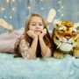 Soft toy - Sabre tooth tiger, window display - KATERINA MAKOGON