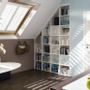 Curtains and window coverings - JASNO SHUTTERS - interior shutter with adjustable shutters in roof window and Velux - JASNO