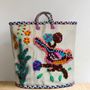 Bags and totes - "Nathalie's Birds" - Baskets - PO! PARIS