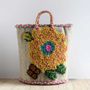 Bags and totes - "Nathalie's butterflies" - Basket - PO! PARIS