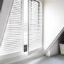 Curtains and window coverings - JASNO SHUTTERS - Interior shutter with adjustable louver in dog sitting - JASNO