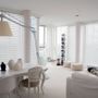 Ensembles muraux - JASNO SHUTTERS - volet intérieur à persiennes orientables en living, salon et salle à manger - JASNO