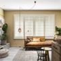 Wall ensembles - JASNO SHUTTERS - interior shutter with adjustable shutters in living, living room and dining room - JASNO