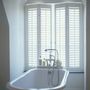 Mounting accessories - JASNO SHUTTERS - interior shutter with adjustable blinds in bathroom - JASNO