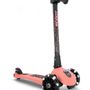 Children's games - Children's Foldable Scooter with LED and Matching Helmet - SCOOT AND RIDE
