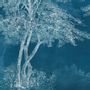 Papiers peints - Papier peint panoramique arbre bleu Selva - LA MAISON MURAEM